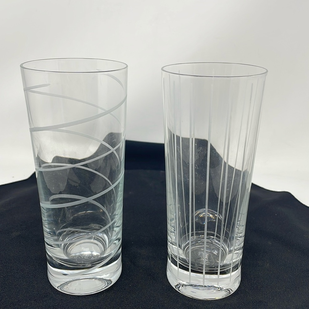 MIKASA‎ 2 Highball Cheers 18 ounce Glasses